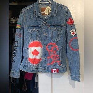 Levi’s Olympic jean jacket